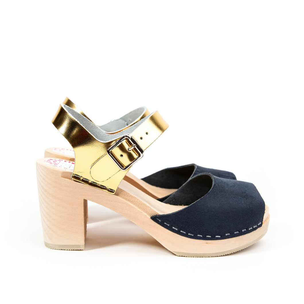 Visby navy and gold